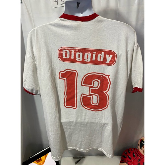 Vintage Hip Hop shirt Diggidy Dog A Sharp Production white shirt 2XL - Picture 4 of 12